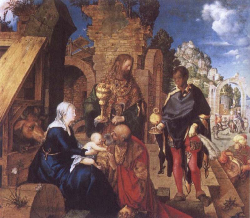 Albrecht Durer Adoration of the Magi china oil painting image